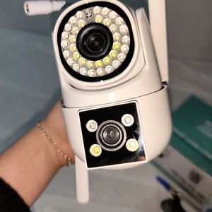 Cámara de Seguridad Doble Exterior con Audio Bidireccional y Visión Nocturna - imagen 4