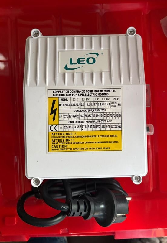 Controlador de Riego Hunter y Caja LEO para Bomba de Riego