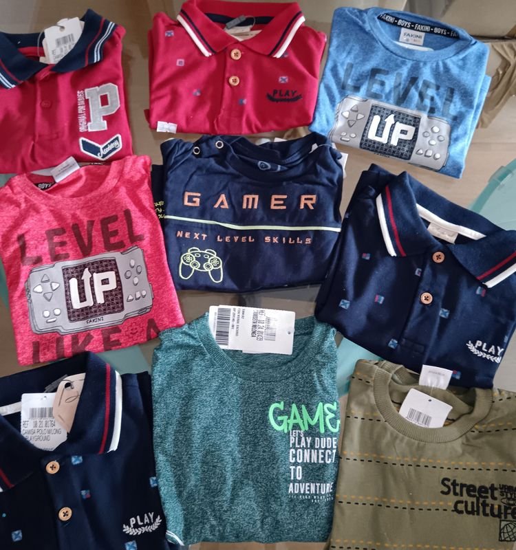 Remeras manga larga para bebé y niño - imagen 2