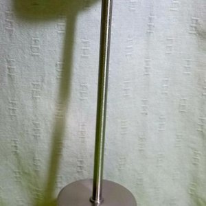 Reloj de Pared y Lámpara Táctil Metálica - imagen 2