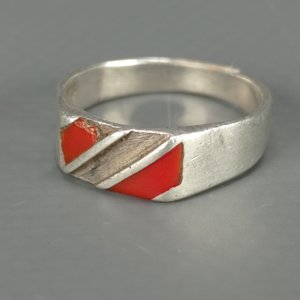 Lote de 3 Anillos de Plata 925 con Diseños y Esmalte - imagen 5