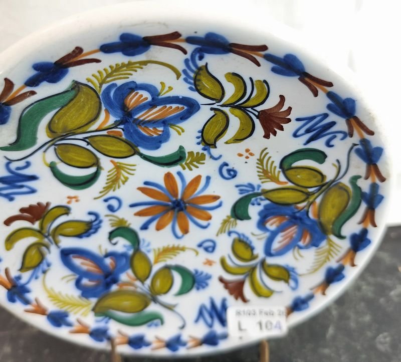 Pequeño plato mexicano en loza de 16 cms GUERTES TALAVERA - imagen 2