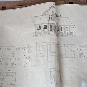 Juego Vintage para Armar Casas por Encastre - Construcción Arquitectónica - imagen 5