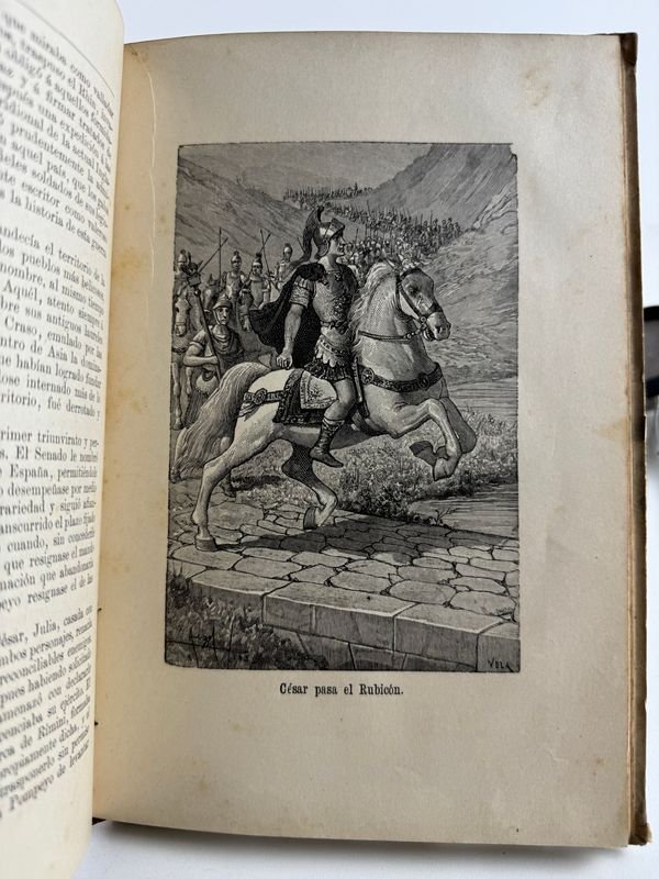 Libro histórico de Roma por D. Roque Alvez, Madrid 1894 - imagen 5