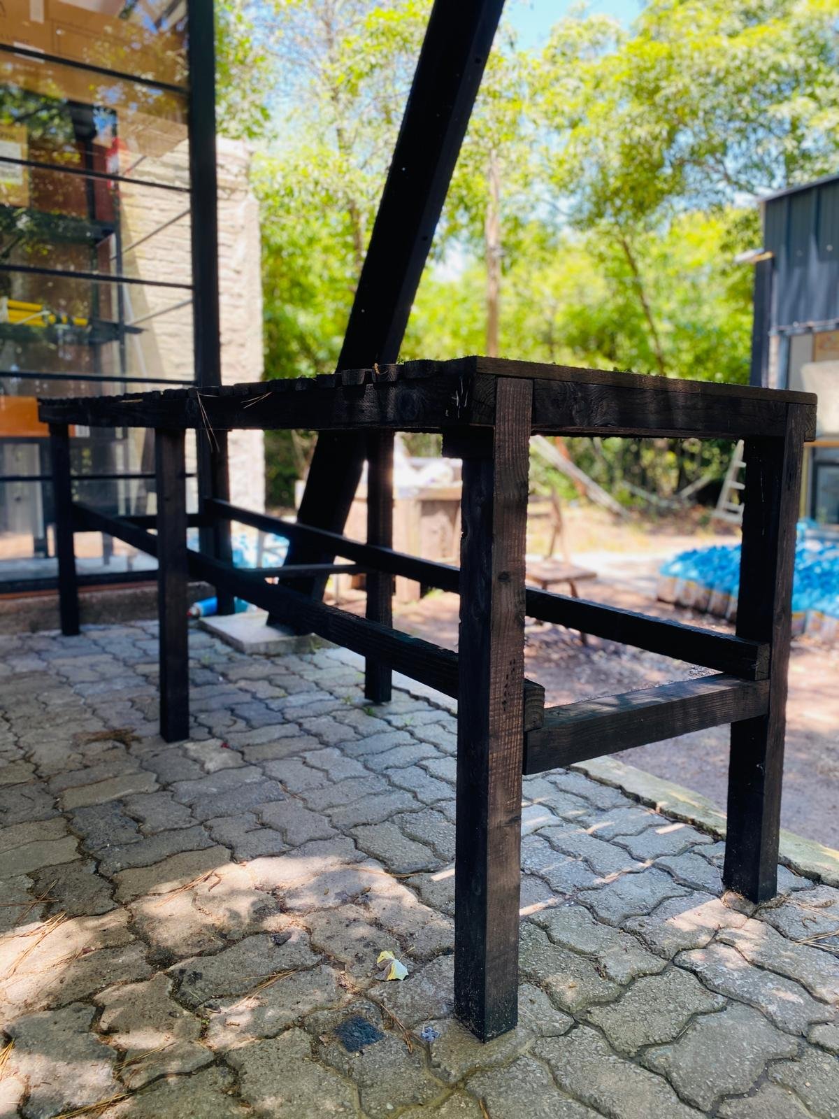 Item mesa-rustica-color-negro-272x092x077m - Image 3