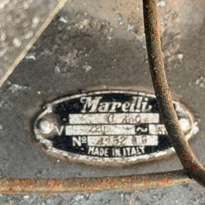 Ventilador Antiguo Marelli Italiano Funcionando - imagen 3