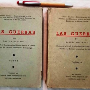Lote anterior: Lote de 2 Libros "Las Guerras" Tomos I y II - Colección General Berisso