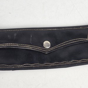 Cinto Gaucho de Cuero Negro con Hebilla Maesa - imagen 3