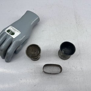 Servilletero y Dos Cobre Huevos de Bronce - imagen 2
