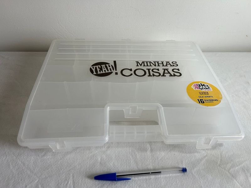 Valija Organizadora Transparente con 16 Espacios