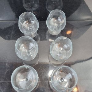 Set de 6 Copas de Vidrio con Diseño de Estrellas - imagen 3