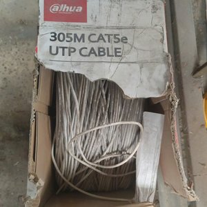 Rollo de Cable UTP Cat 5e Dahua en Caja - imagen 1