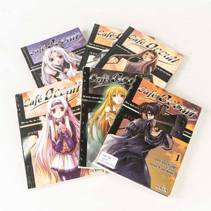 Lote siguiente: Colección de 6 Tomos de Manga "Café Occult"