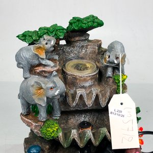 Fuente de Agua Decorativa con Elefantes - imagen 3