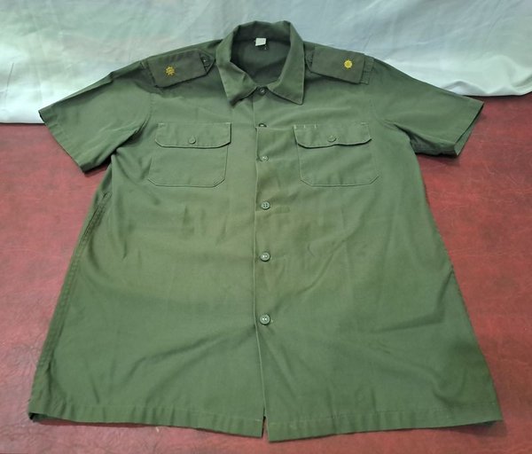 Camisa Militar de Alférez Antigua de Colección - imagen 1