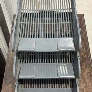 Bandejas Organizadoras Apilables de Plástico Gris - imagen 4