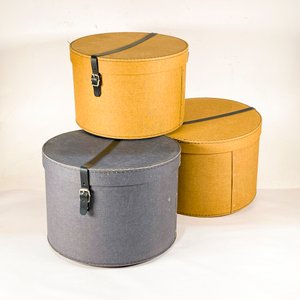 Lote anterior: Set de 3 Baúles Circulares de Almacenamiento (Sara) - Beige y Gris