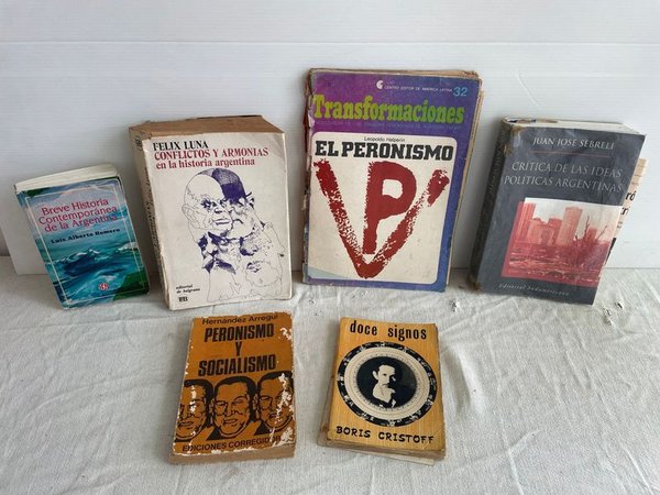 Lote de Libros sobre Política Argentina y Peronismo - imagen 1
