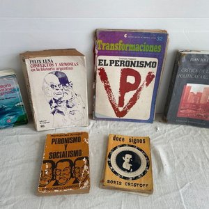 Lote anterior: Lote de Libros sobre Política Argentina y Peronismo