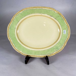 Lote anterior: Gran Fuente Oval Inglesa Alfred Meakin "Marigold" con Guarda Verde