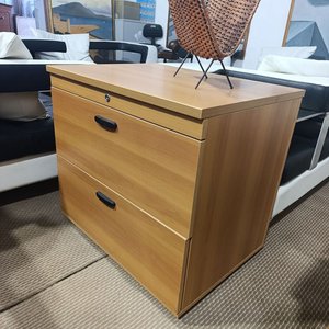 Mueble Auxiliar de Oficina en MDF con 2 Cajones - imagen 2