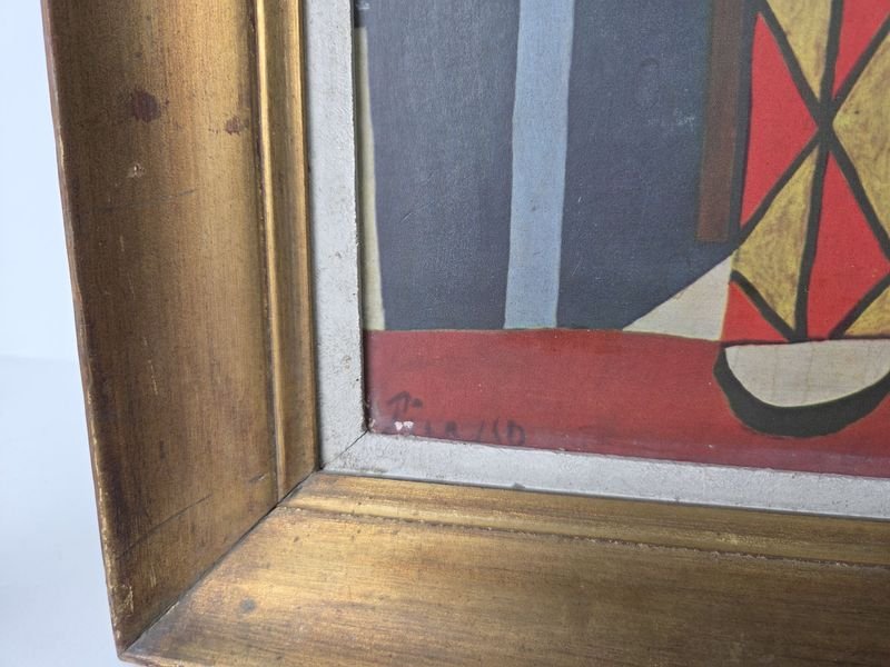 Pintura de Pablo Picasso: Tres Músicos enmarcada - imagen 4
