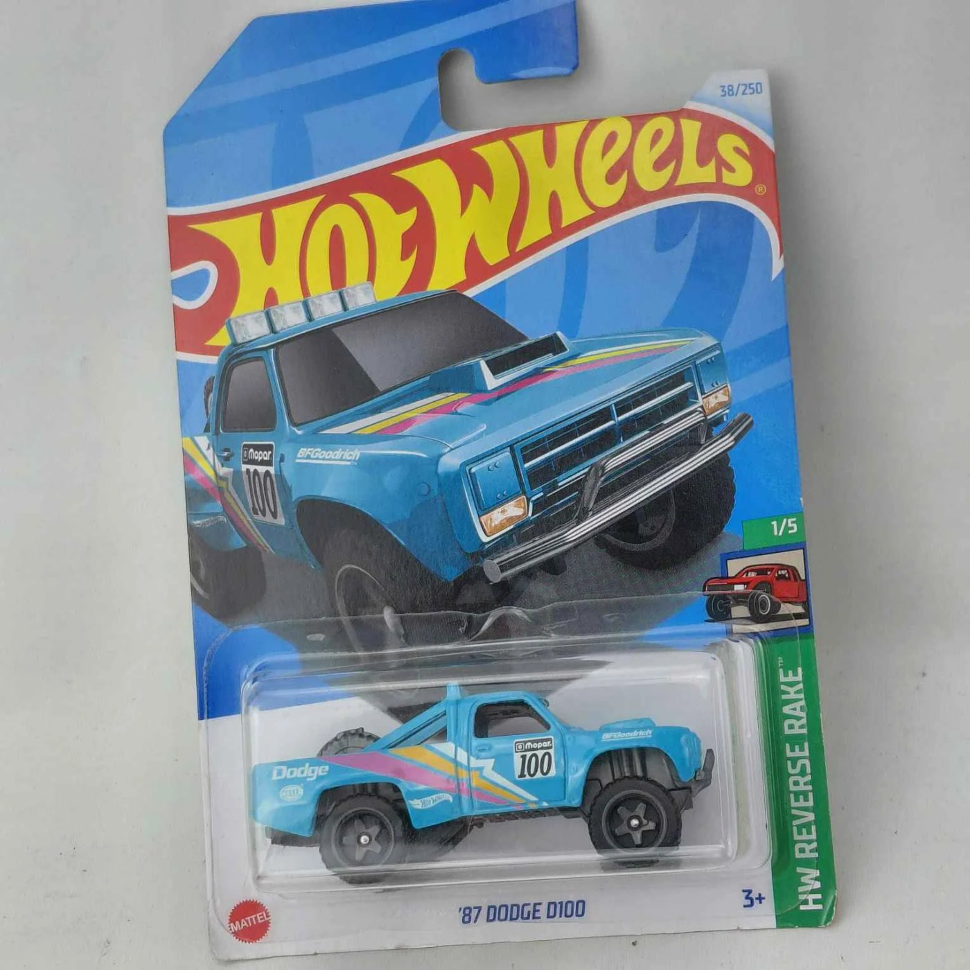 Lote anterior: Lote #146 HotWheels Dodge D100 1987 - Coche de juguete