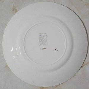Plato de Loza Inglesa W.H. Grindley Creampetal - Década de 1930 - imagen 3