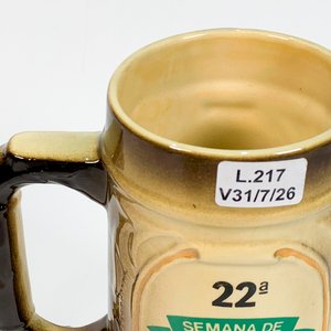 Jarra Cervecera de Loza "Semana de la Cerveza 22" Norteña (1987) - imagen 3