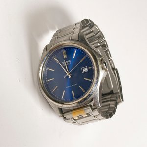 Reloj Casio Caballero Malla Metal Azul - imagen 2