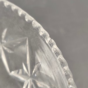 Centro de Mesa de Cristal Hialino con Diseños Tallados - imagen 7