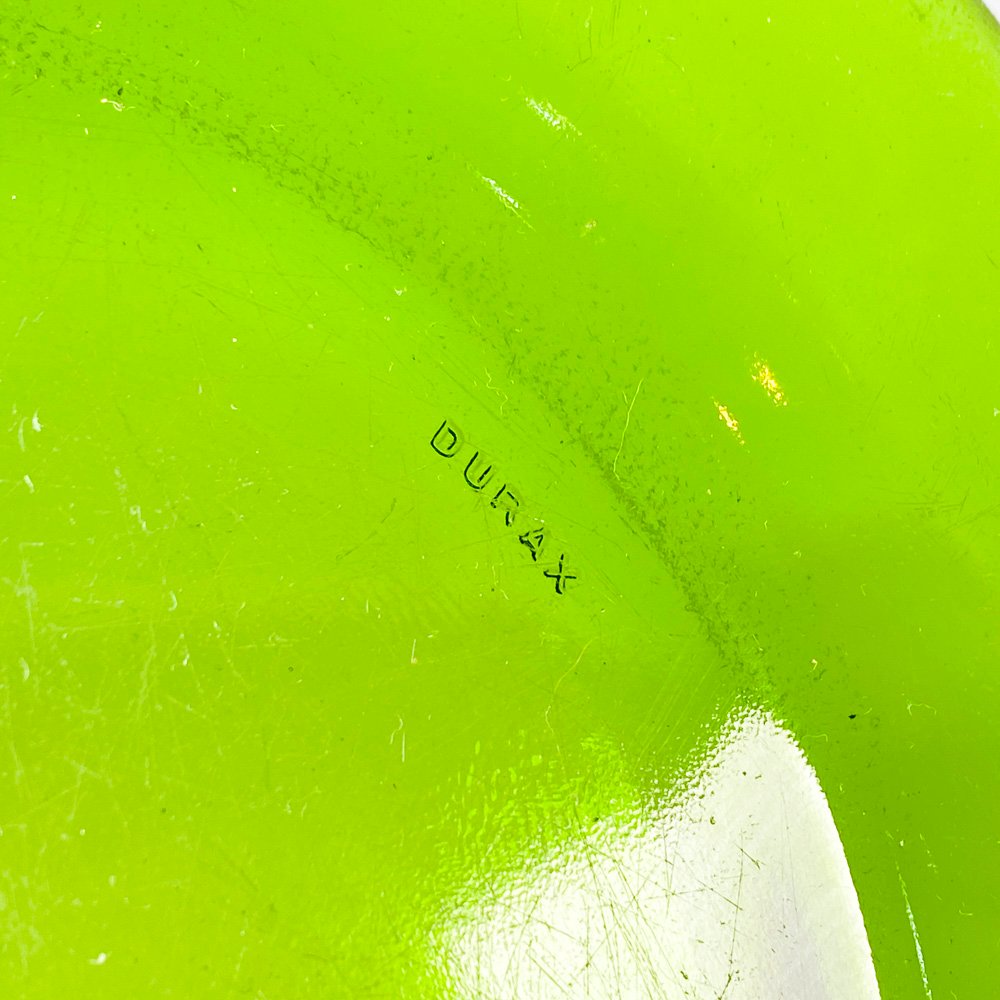 Platos verdes de vidrio de 23 cm de diámetro - imagen 3