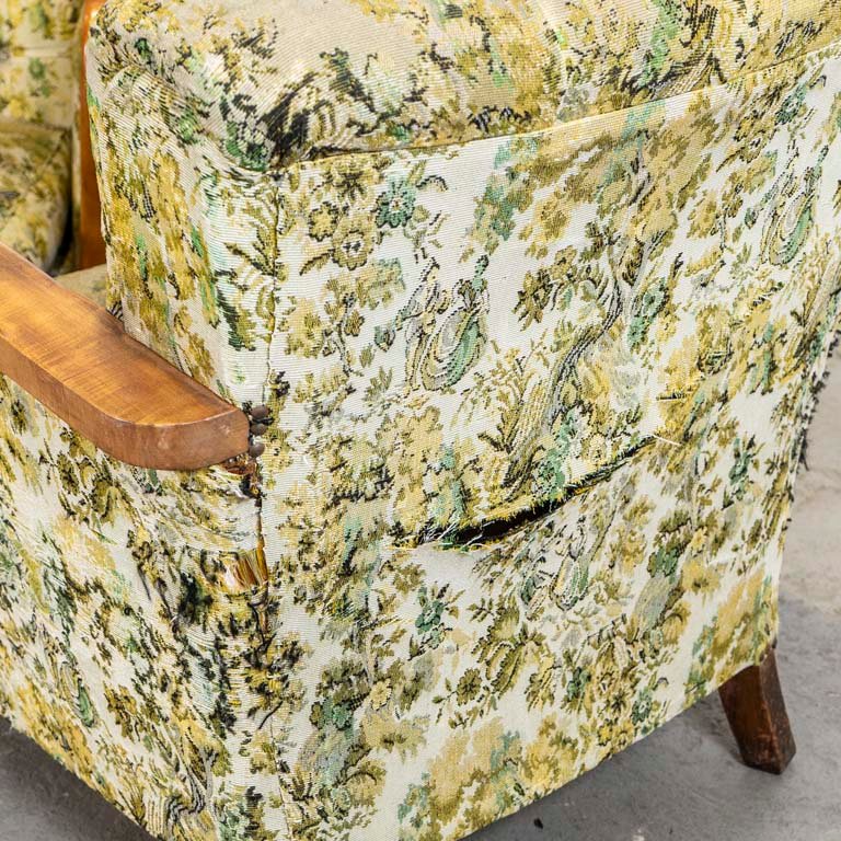 Par de sillones franceses antiguos para decorar tu hogar - imagen 3