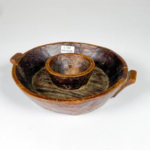 Chichero o cocha ceremonial del altiplano sur de bolivia y perú, diámetro 18 cm - imagen 1
