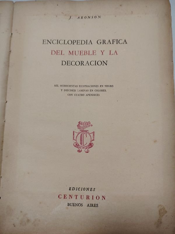 Enciclopedia gráfica del mueble y la decoración 1945 - imagen 3