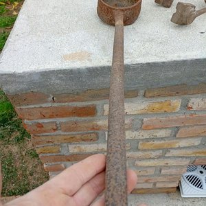 Crisol, Cuchara de Colada, Molde para Balas y Herrador de Ganado - imagen 6