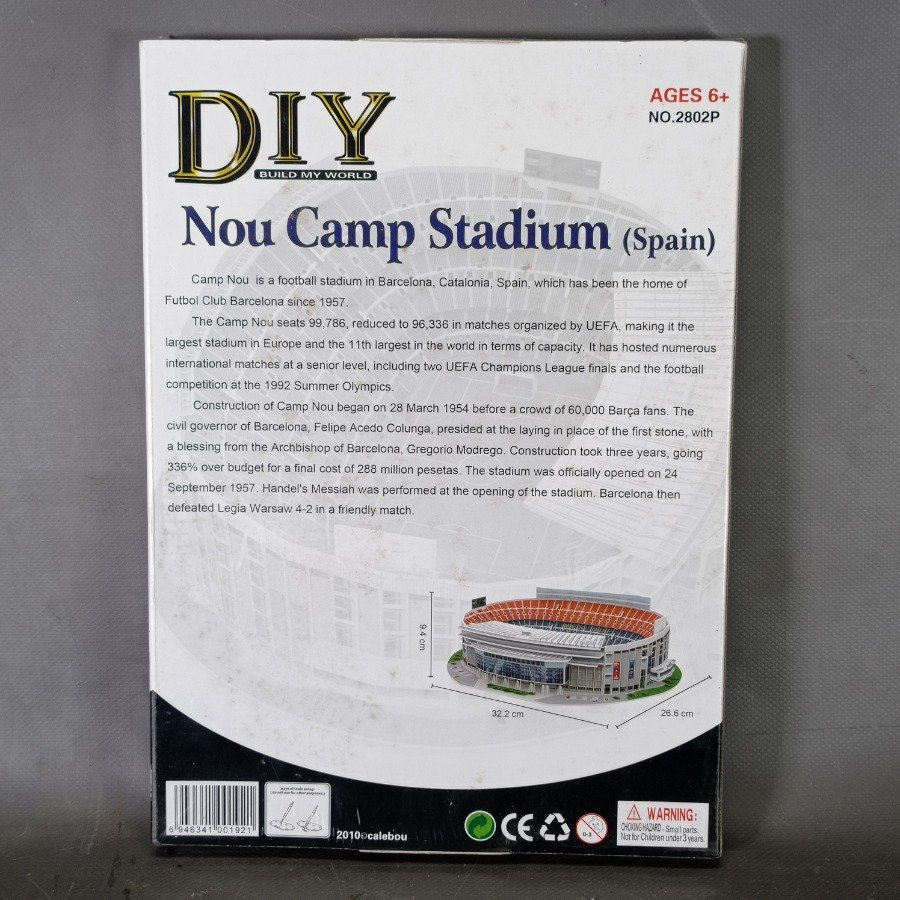 Maqueta Puzzle 3D del Estadio Camp Nou de FC Barcelona - imagen 3