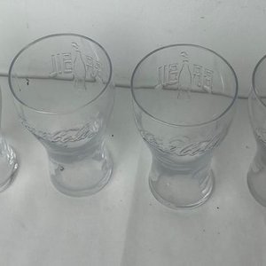 Juego de 4 Vasos Coleccionables Coca Cola de Vidrio - imagen 8