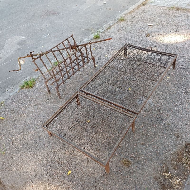 Lote siguiente: Parrillero Completo para Al aire Libre