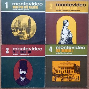Colección Completa "Montevideo" de Aníbal Barrios Pintos y otros autores (8 Libros) - imagen 1