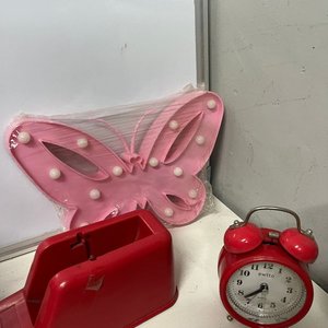 Lote Variado: Calculadoras, Organizador Azul, Reloj Despertador, Luces y Más - imagen 6