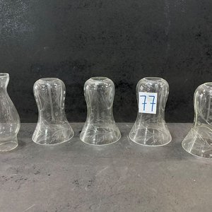 4 Tulipanes de Vidrio para Lámpara - imagen 2