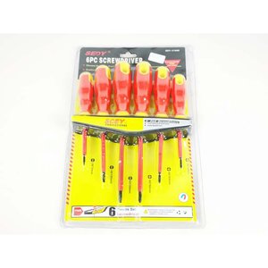 Lote anterior: Set de 6 Destornilladores Sedy Mango Aislado Profesional