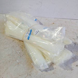 Set de 500 Precintos Plásticos Blancos Nylon Cable Tie - imagen 3