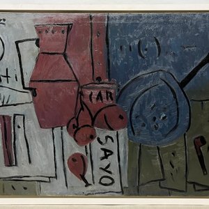Alceu Ribeiro "Bodegón Sayo" Óleo sobre Tela 73 x 116 cm - imagen 2