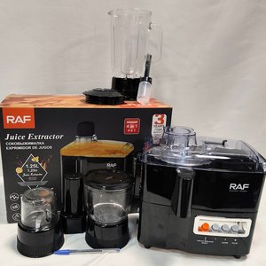 Multiprocesadora y Extractor de Jugos RAF 4 en 1, 700W, Nueva en Caja - imagen 3