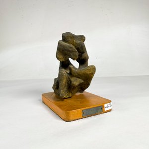 Lote anterior: Escultura "El Pensador" de Guillermo Algare en Piedra y Madera