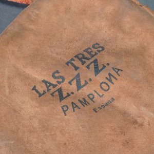 Odre de cuero Las Tres Z.Z. Z. Pamplona España - imagen 3
