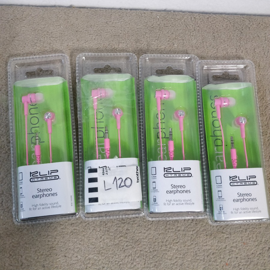 Lote siguiente: Auriculares Klipx KSE-105PK deportivos en rosa