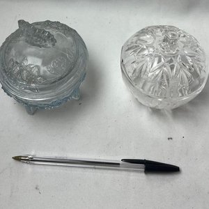 Set de 2 Carameleras de Vidrio Prensa con Tapa - imagen 4